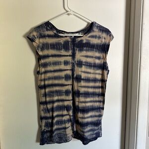 Pam & Gela Tie Die Top Size S